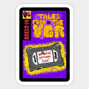 TALES FROM THE VCR Sticker